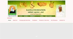 Desktop Screenshot of kannafoundation.org
